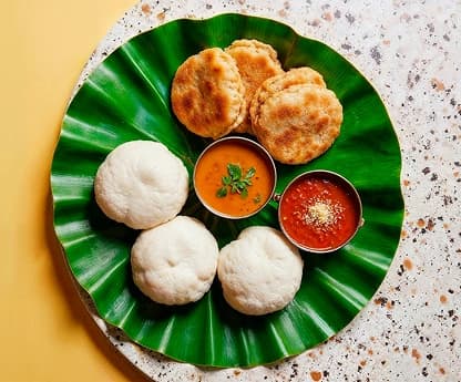Idli + Sambhar